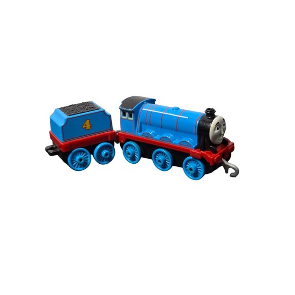 2018 Thomas & Friends Gordon Train Tank Engine with Coal Car Pull Along Toy - Picture 2 of 11